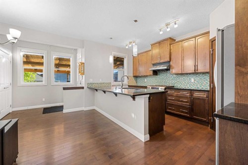 53 Redstone Villas Ne, Calgary, AB - Indoor Photo Showing Kitchen With Upgraded Kitchen