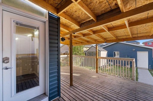 53 Redstone Villas Ne, Calgary, AB - Outdoor With Deck Patio Veranda With Exterior
