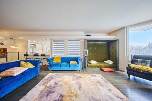 31 Williams Place, Bragg Creek, AB - Indoor Photo Showing Living Room