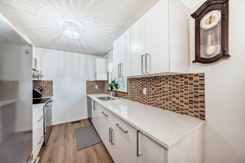 13 Brentwood Drive, Strathmore, AB - Indoor Photo Showing Kitchen With Double Sink