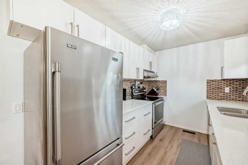 13 Brentwood Drive, Strathmore, AB - Indoor Photo Showing Kitchen With Stainless Steel Kitchen With Double Sink With Upgraded Kitchen