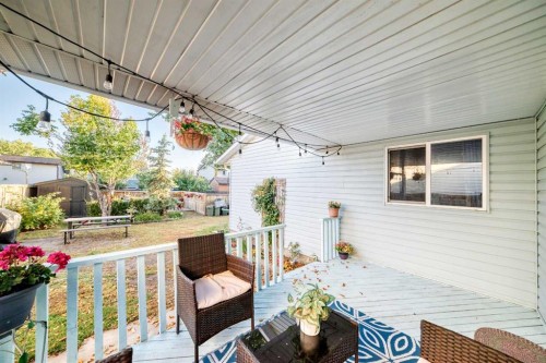13 Brentwood Drive, Strathmore, AB - Outdoor With Deck Patio Veranda With Exterior