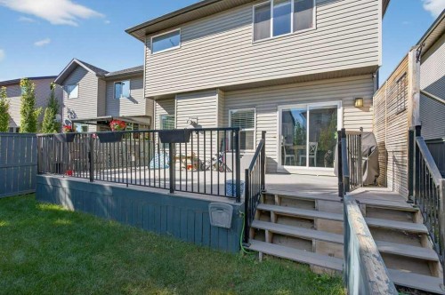 1091 Brightoncrest Green Se, Calgary, AB - Outdoor With Deck Patio Veranda