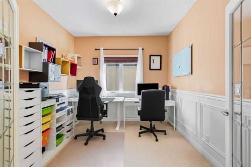 7 Panatella Close Nw, Calgary, AB - Indoor Photo Showing Office