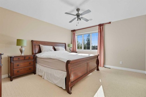 7 Panatella Close Nw, Calgary, AB - Indoor Photo Showing Bedroom