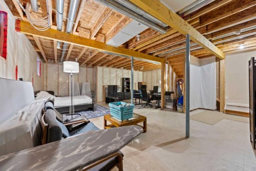 83 Aspen Stone Terrace Sw, Calgary, AB - Indoor Photo Showing Basement