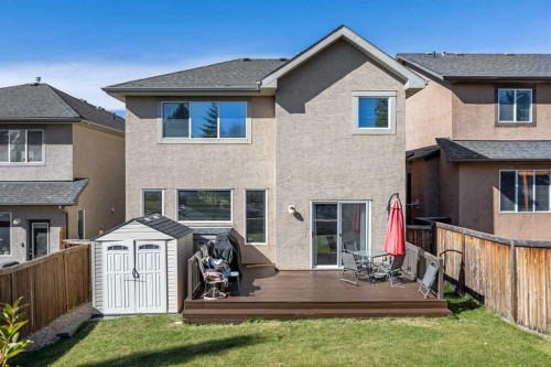 83 Aspen Stone Terrace Sw, Calgary, AB - Outdoor With Deck Patio Veranda With Exterior
