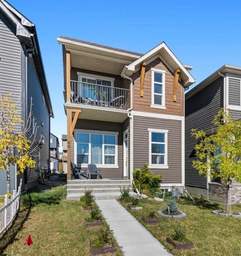 44 Calhoun Common Ne, Calgary, AB - Outdoor With Balcony