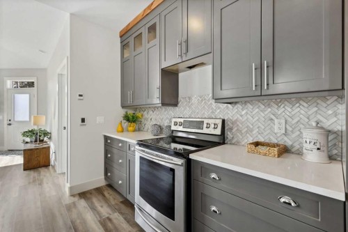27-610 4 Avenue Sw, Sundre, AB - Indoor Photo Showing Kitchen