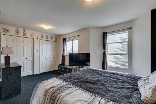 51 Spring Meadows Bay, Okotoks, AB - Indoor Photo Showing Bedroom