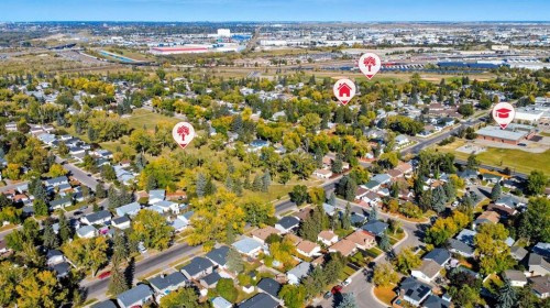 6609 19 Street Se, Calgary, AB - Outdoor With View