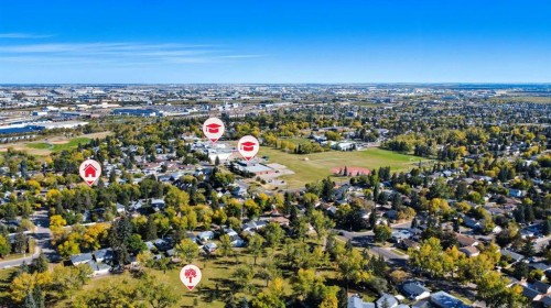 6609 19 Street Se, Calgary, AB - Outdoor With View