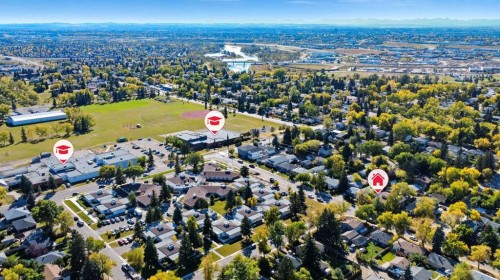 6609 19 Street Se, Calgary, AB - Outdoor With View