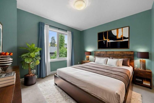 2512 16B Street Sw, Calgary, AB - Indoor Photo Showing Bedroom