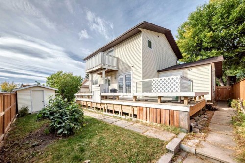 15 Whitewood Bay Ne, Calgary, AB - Outdoor With Deck Patio Veranda With Exterior