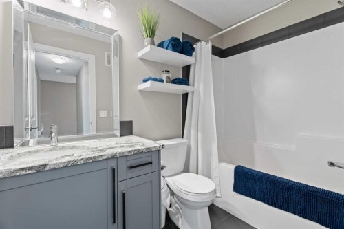 332 Lawthorn Way Se, Airdrie, AB - Indoor Photo Showing Bathroom