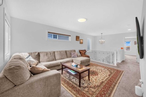 127 Ambleside Crescent Nw, Calgary, AB - Indoor Photo Showing Living Room