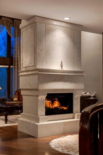 4 Aspen Ridge Bay Sw, Calgary, AB - Indoor With Fireplace
