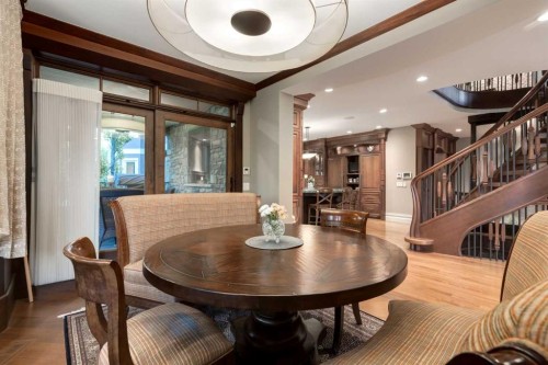 4 Aspen Ridge Bay Sw, Calgary, AB - Indoor Photo Showing Dining Room