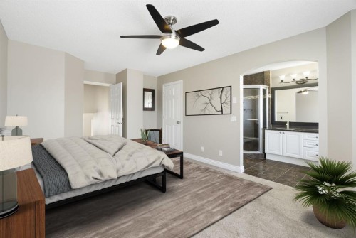 59 Panorama Hills Road Nw, Calgary, AB - Indoor Photo Showing Bedroom