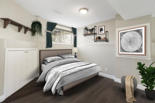 59 Panorama Hills Road Nw, Calgary, AB - Indoor Photo Showing Bedroom