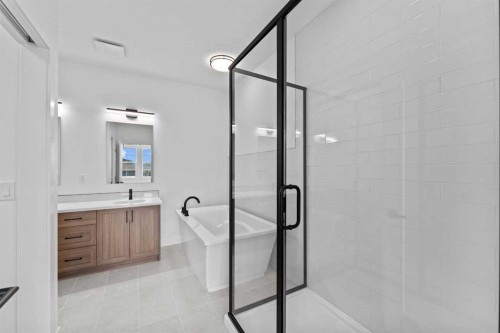 1800-15 Coopersfield Link Sw, Airdrie, AB - Indoor Photo Showing Bathroom