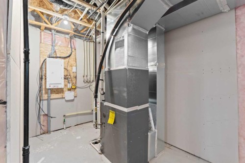 1800-15 Coopersfield Link Sw, Airdrie, AB - Indoor Photo Showing Basement