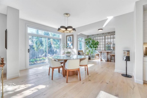 47 Cranleigh Green Se, Calgary, AB - Indoor Photo Showing Dining Room