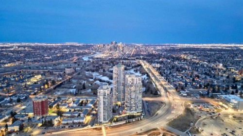 1403-99 Spruce Place Sw, Calgary, AB - Outdoor With View