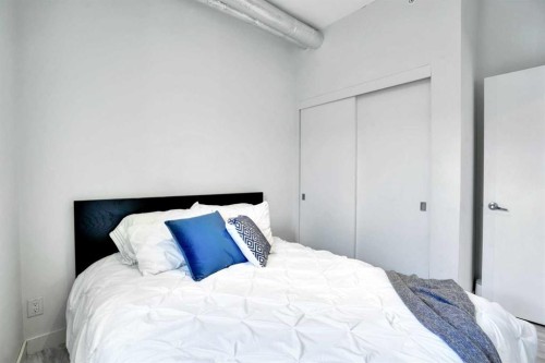 405-624 8 Avenue Se, Calgary, AB - Indoor Photo Showing Bedroom