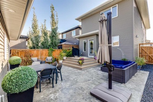 629 Reynolds Crescent Sw, Airdrie, AB - Outdoor With Deck Patio Veranda With Exterior