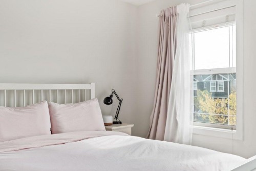 286 Redstone Drive Ne, Calgary, AB - Indoor Photo Showing Bedroom