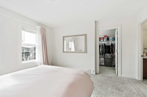 286 Redstone Drive Ne, Calgary, AB - Indoor Photo Showing Bedroom