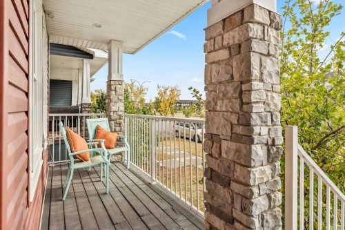 286 Redstone Drive Ne, Calgary, AB - Outdoor With Deck Patio Veranda With Exterior