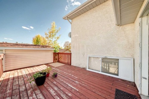 3315 Catalina Boulevard Ne, Calgary, AB - Outdoor With Deck Patio Veranda With Exterior