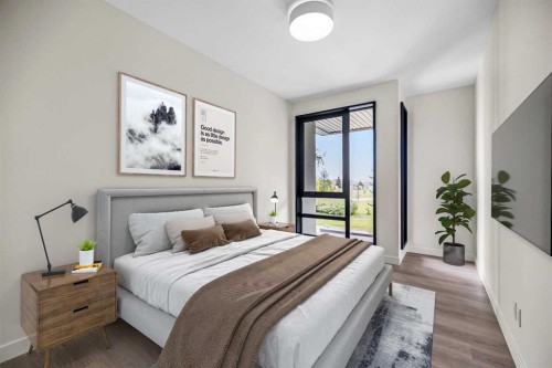 3D Willow Crescent Sw, Calgary, AB - Indoor Photo Showing Bedroom