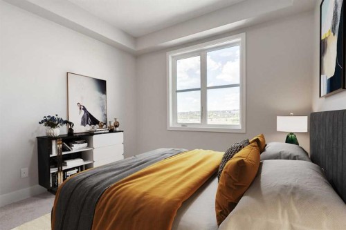 1114-110 Greenbriar Place Nw, Calgary, AB - Indoor Photo Showing Bedroom