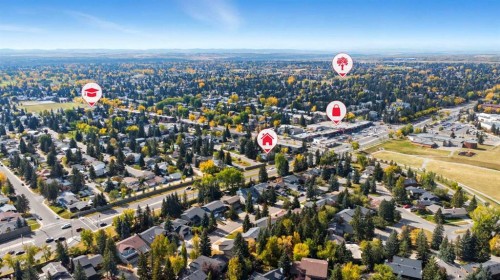 1804 Braemar Place Sw, Calgary, AB - Outdoor With View