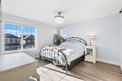 78 Copperpond Street Se, Calgary, AB - Indoor Photo Showing Bedroom