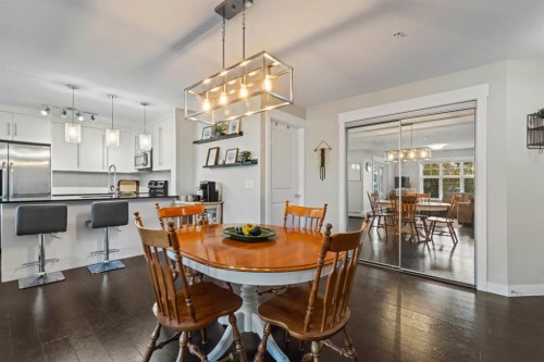 2206-11 Mahogany Row Se, Calgary, AB - Indoor Photo Showing Dining Room