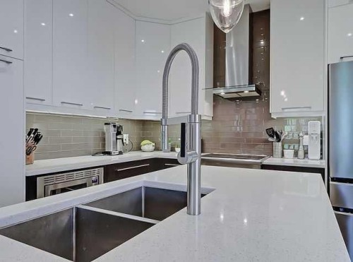 455 20 Avenue Ne, Calgary, AB - Indoor Photo Showing Kitchen With Upgraded Kitchen