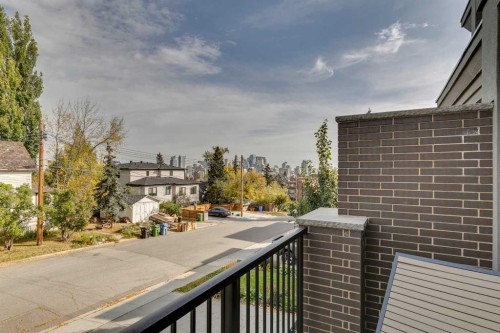 1827 22 Avenue Sw, Calgary, AB - Outdoor With Balcony