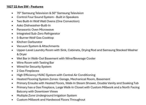 1827 22 Avenue Sw, Calgary, AB - Other