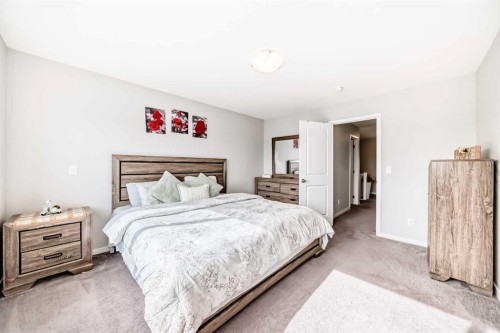 868 West Lakeview Drive, Chestermere, AB - Indoor Photo Showing Bedroom