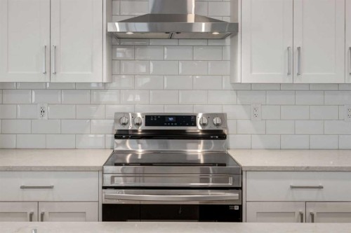 4104-20295 Seton Way Se, Calgary, AB - Indoor Photo Showing Kitchen With Upgraded Kitchen