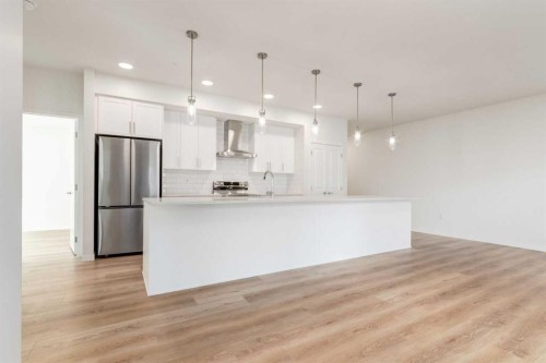 4104-20295 Seton Way Se, Calgary, AB - Indoor Photo Showing Kitchen With Upgraded Kitchen