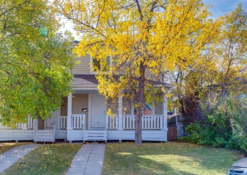 141 28 Avenue Ne, Calgary, AB - Outdoor With Deck Patio Veranda With Facade