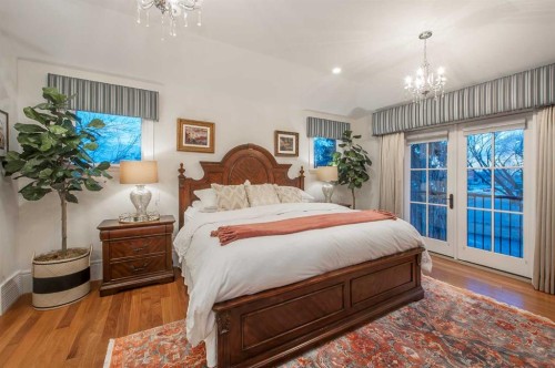 814 Radford Road Ne, Calgary, AB - Indoor Photo Showing Bedroom