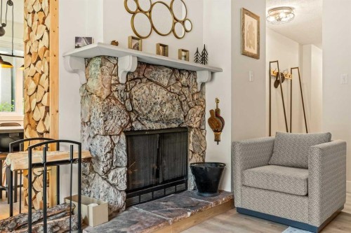 109-200 Three Sisters Drive, Canmore, AB - Indoor With Fireplace