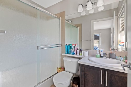 803 Redstone View Ne, Calgary, AB - Indoor Photo Showing Bathroom